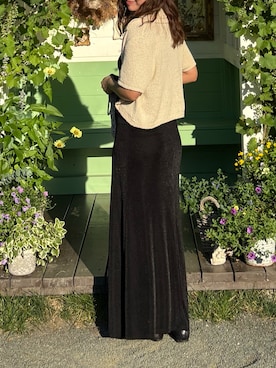 「アイテム（スカート）」を使った、asさん（レディース・165cm）の夏コーディネート
