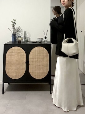 「アイテム（イヤリング）」を使った、asさん（レディース・165cm）の夏コーディネート