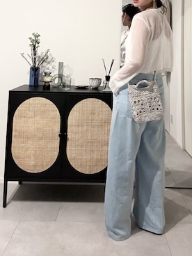 「アイテム（キャミソール）」を使った、asさん（レディース・165cm）の夏コーディネート