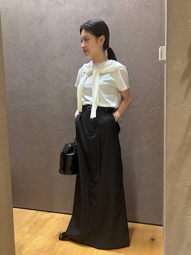 「Chaos（カオス）のアイテム（スカート）」を使った、chaosseriさん（レディース・158cm）の夏コーディネート