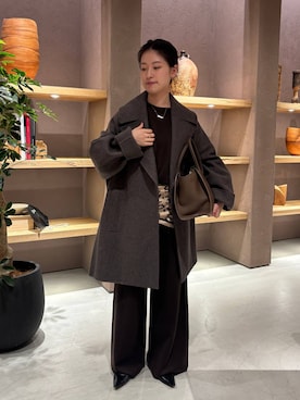 「アイテム（その他アウター）」を使った、chaosseriさん（レディース・158cm）の秋コーディネート