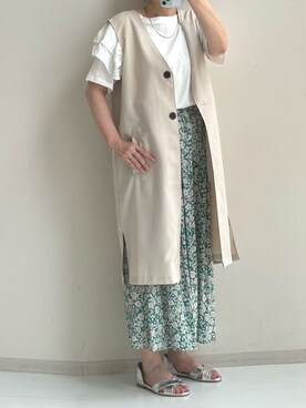 akarintigerさん（レディース・163cm）の夏コーディネート