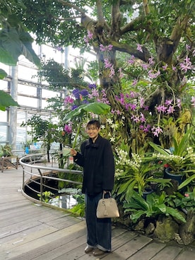 莉帆さん(レディース・158cm)の春コーディネート