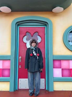 莉帆さん(レディース・158cm)の秋コーディネート