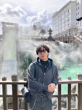 「SUBLATIONS（サブレーションズ）のアイテム」を使った、Shota さん（メンズ・167cm）の春コーディネート