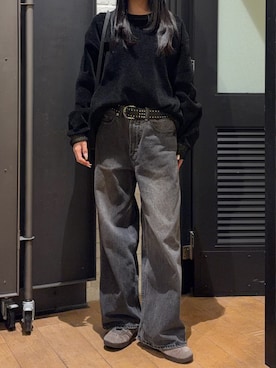 「COLONY 2139（コロニートゥーワンスリーナイン）のアイテム（ショルダーバッグ）」を使った、はるなさん（レディース・160cm）の冬コーディネート