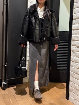 「アイテム（その他トップス）」を使った、はるなさん（レディース・160cm・20代）の冬コーディネート