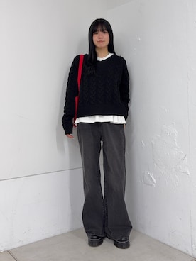 はるなさん(レディース・160cm)の冬コーディネート