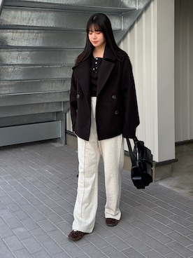 はるなさん（レディース・160cm）の冬コーディネート