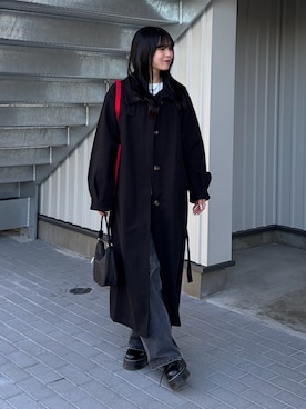 はるなさん（レディース・160cm）の冬コーディネート