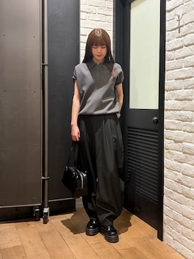 「COLONY 2139（コロニートゥーワンスリーナイン）のアイテム（バッグ）」を使った、はるなさん（レディース・160cm）の夏コーディネート