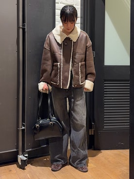 はるなさん（レディース・160cm）の冬コーディネート