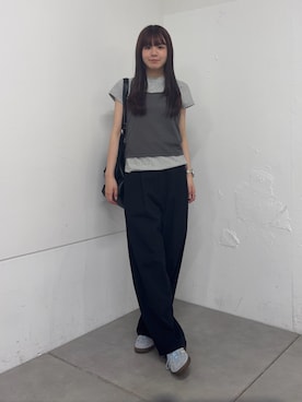 「COLONY 2139（コロニートゥーワンスリーナイン）のアイテム（バッグ）」を使った、はるなさん（レディース・160cm）の夏コーディネート