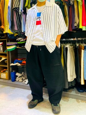 「無（ム）のアイテム」を使った、true821205🇹🇼さん（メンズ・165cm）の春コーディネート