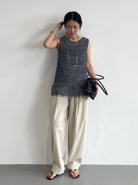 「MOHI（モヒ）のアイテム」を使った、bl_misatoさん（レディース・159cm）の夏コーディネート