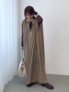 「アイテム（バングル/リストバンド）」を使った、bl_misatoさん（レディース・159cm・20代）の夏コーディネート