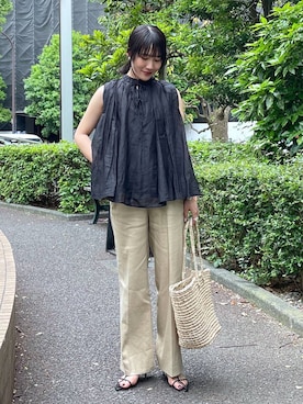 「Marilyn Moon（マリリンムーン）のアイテム」を使った、bl_misatoさん（レディース・159cm）の夏コーディネート