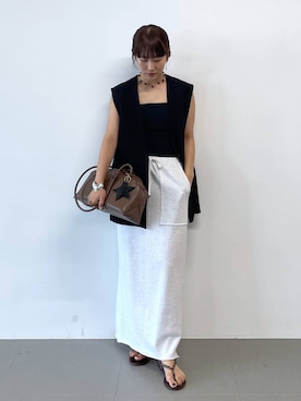 「アイテム（キャミソール）」を使った、bl_misatoさん（レディース・159cm・20代）の夏コーディネート