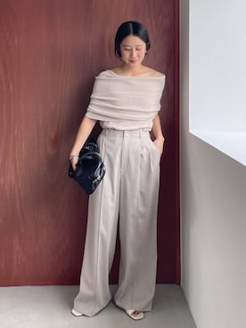「BABYLONE（バビロン）のアイテム」を使った、bl_misatoさん（レディース・159cm）の夏コーディネート