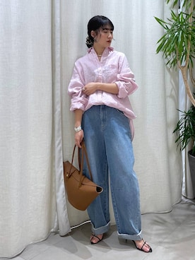 「Johnbull（ジョンブル）のアイテム」を使った、bl_misatoさん（レディース・159cm）の春コーディネート