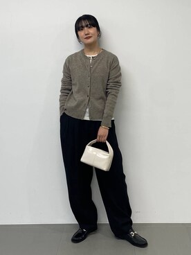 「BRIE LEON（ブリーレオン）のアイテム」を使った、bl_misatoさん（レディース・159cm）の秋コーディネート