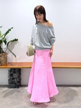 「アイテム（スウェット）」を使った、bl_misatoさん（レディース・159cm）の夏コーディネート