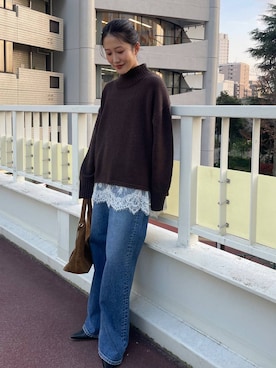 bl_misatoさん（レディース・159cm）の冬コーディネート