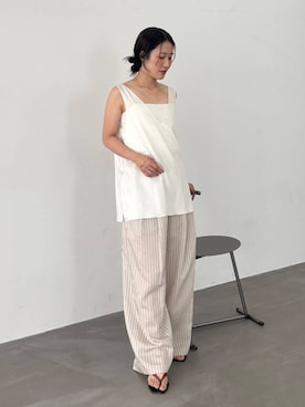 「MOHI（モヒ）のアイテム」を使った、bl_misatoさん（レディース・159cm）の夏コーディネート