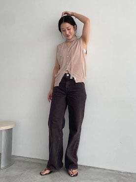 「upperhights（アッパーハイツ）のアイテム」を使った、bl_misatoさん（レディース・159cm）の夏コーディネート