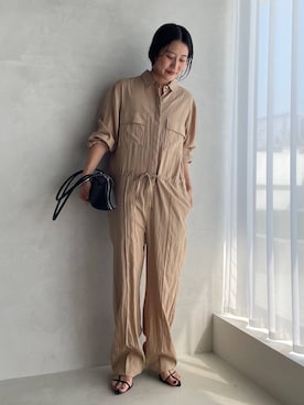 「ADD CULUMN（アドカラム）のアイテム」を使った、bl_misatoさん（レディース・159cm）の春コーディネート