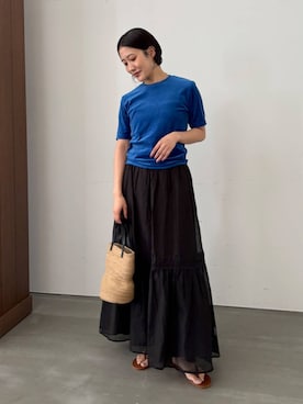 「beej（ビージ）のアイテム」を使った、bl_misatoさん（レディース・159cm）の夏コーディネート
