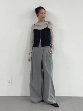 bl_misatoさん（レディース・159cm）の冬コーディネート