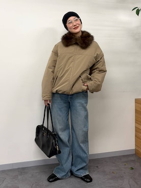 「MOHI（モヒ）のアイテム」を使った、bl_misatoさん（レディース・159cm）の秋コーディネート