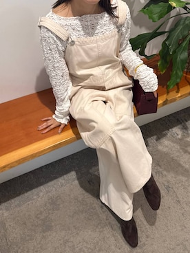 「アイテム（サロペット/オーバーオール）」を使った、bl_misatoさん（レディース・159cm・20代）の夏コーディネート