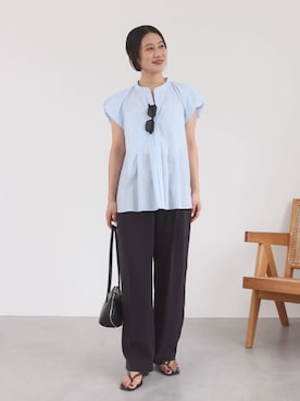 「ADD CULUMN（アドカラム）のアイテム」を使った、bl_misatoさん（レディース・159cm）の春コーディネート