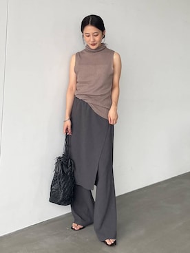 「MOHI（モヒ）のアイテム」を使った、bl_misatoさん（レディース・159cm）の夏コーディネート