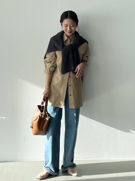 「AULENTTI（オウレンティ）のアイテム」を使った、bl_misatoさん（レディース・159cm）の春コーディネート