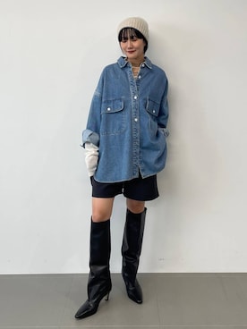 「アイテム（帽子）」を使った、bl_misatoさん（レディース・159cm・20代）の秋コーディネート