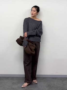 「upperhights（アッパーハイツ）のアイテム」を使った、bl_misatoさん（レディース・159cm）の秋コーディネート