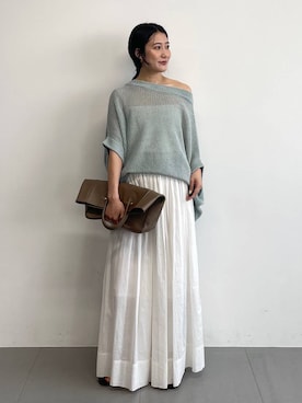 「BABYLONE（バビロン）のアイテム」を使った、bl_misatoさん（レディース・159cm）の春コーディネート