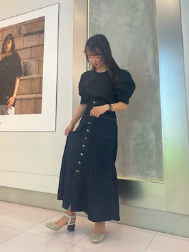 haruka980503さん（レディース・153cm）の夏コーディネート