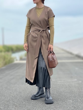 𝑴𝒂さん（レディース・160cm）の秋コーディネート