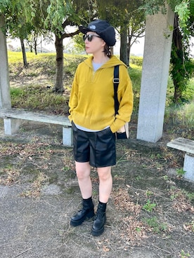 「U.S.POLO ASSN.」｜𝑴𝒂さん（レディース・160cm）の秋コーディネート