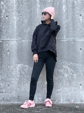 「puma by rhianna」｜𝑴𝒂さん（レディース・160cm）の夏コーディネート