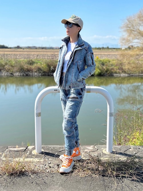 ワークマン  プロコア コーデュラ サマーデニムジャケット L ブラストブルー ワークマンCORDURA⭐️ (M) サマーデニムジャケット プロコア コーデュラ