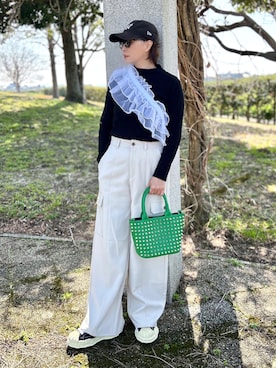 𝑴𝒂さん(レディース・160cm)の春コーディネート