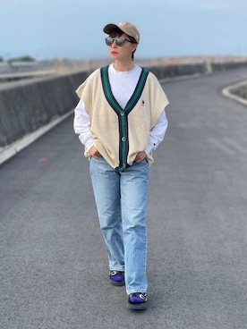 𝑴𝒂さん（レディース・160cm）の春コーディネート