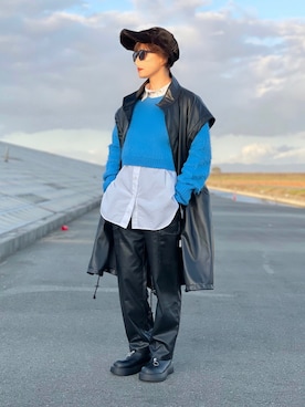 𝑴𝒂さん（レディース・160cm）の秋コーディネート