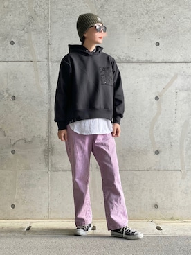 「kutir」｜𝑴𝒂さん（レディース・160cm）の秋コーディネート