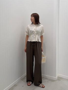 かりんこさん（レディース・170cm）の夏コーディネート